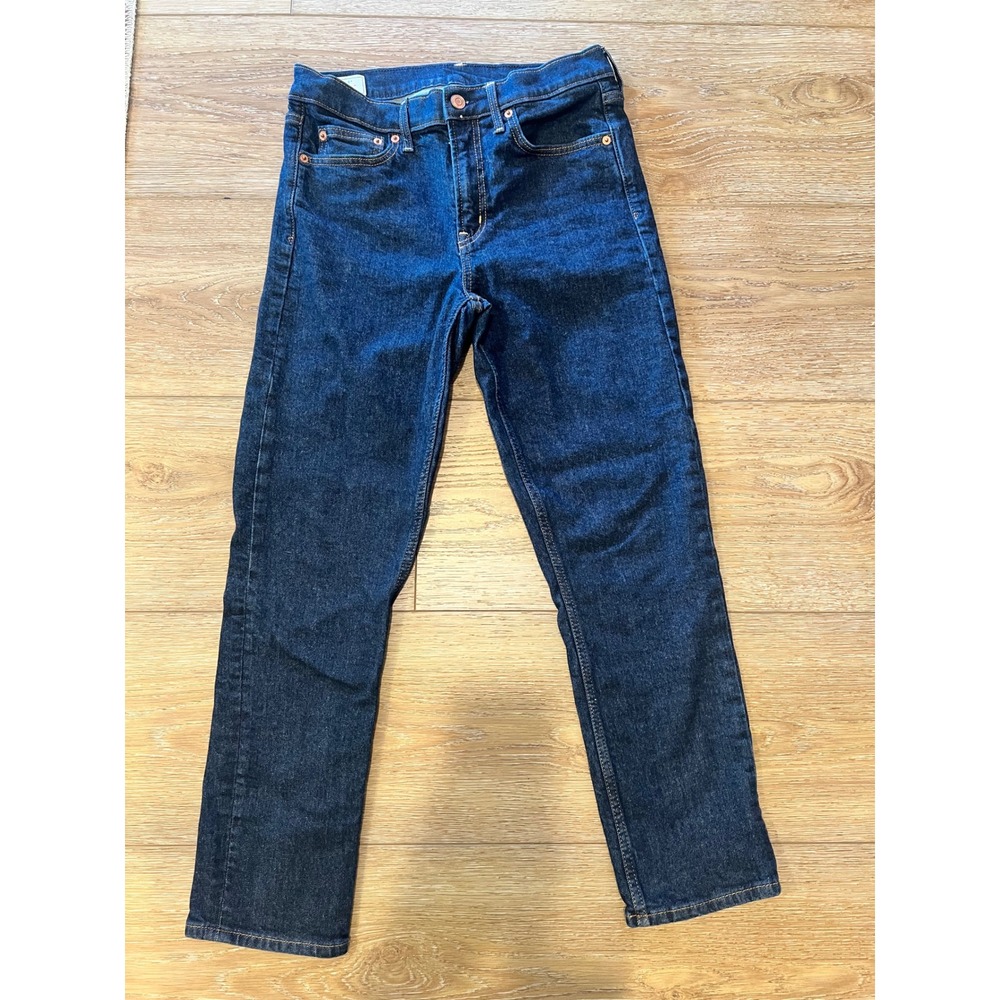 Gap Vintage Slim Mid Rise Jeans Dark Indigo Blue Size 29 8R 571079-00